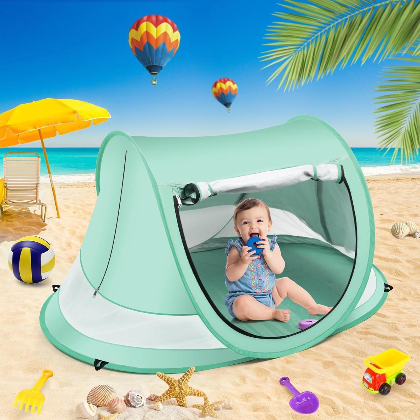 Outdoor Camping Automatic Quick Opening Tent - Namiot plażowy dla maluchów, namiot przeciwsłoneczny