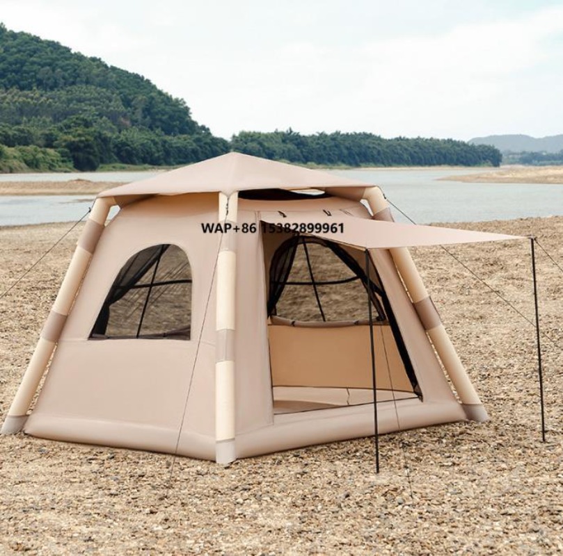 Outdoor Camping Automatic Quick Opening Tent - Przenośny, dmuchany namiot dachowy z tkaniny