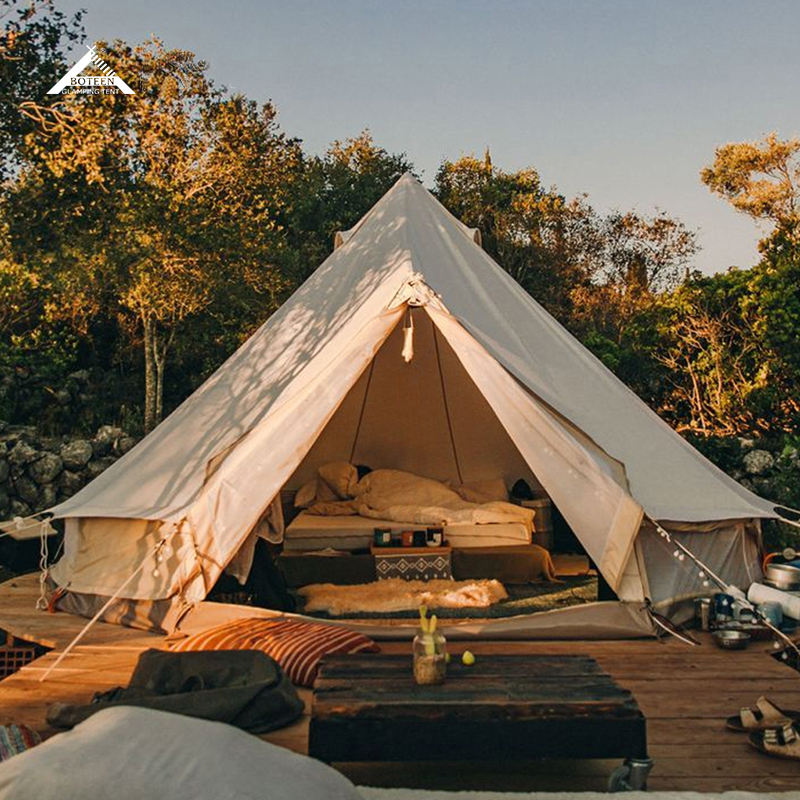 Outdoor Yurt Camping - Namiot dzwoniowy bawełniany na zewnątrz, bez