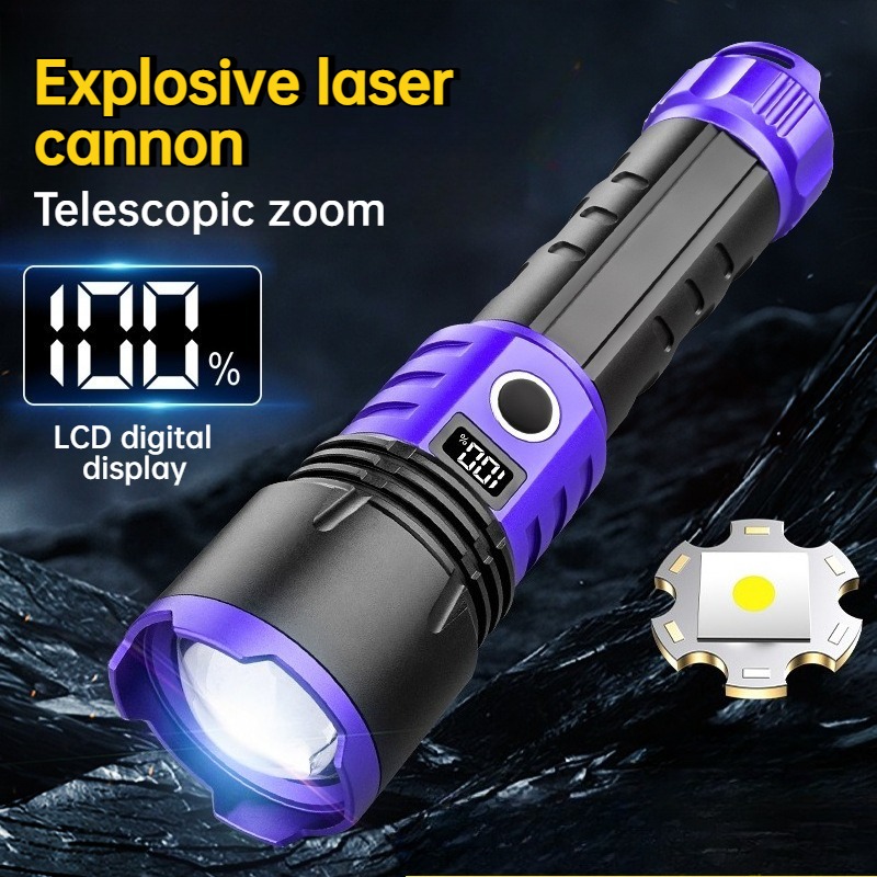 Outdoor Camping Lights - Wielofunkcyjna, mocna latarka LED z ładowaniem