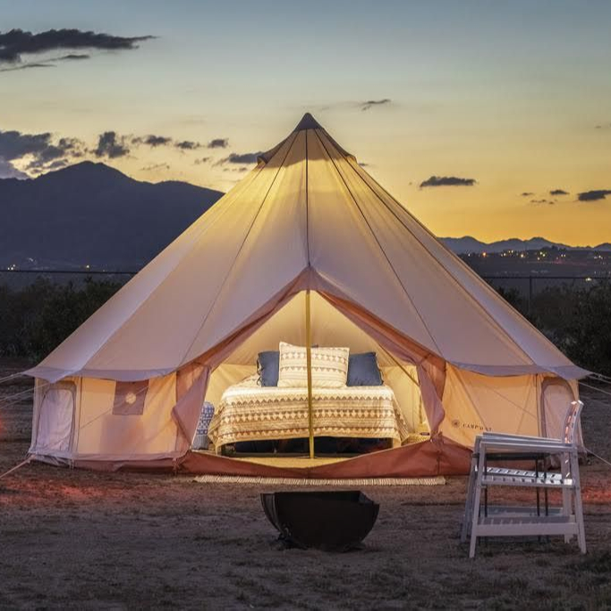 Outdoor Yurt Camping - Wodoodporne namioty glampingowe na zewnątrz, 4-sezonowe