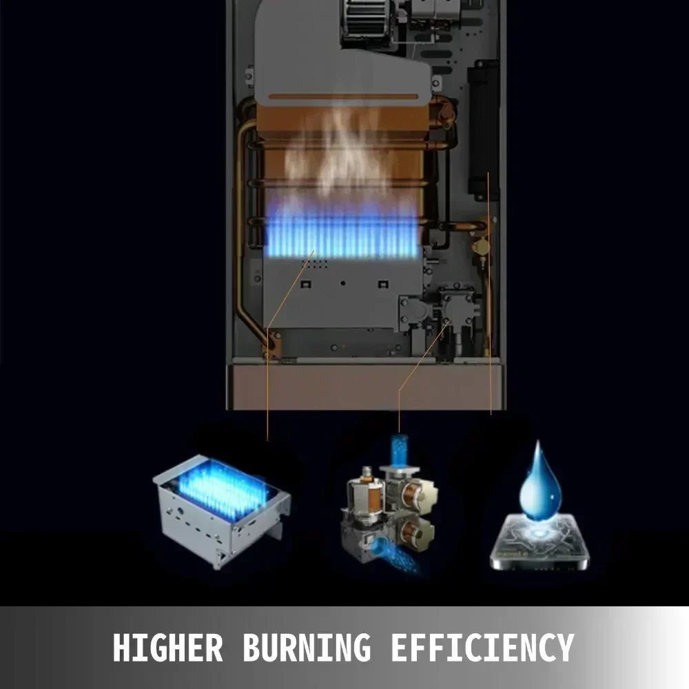 Outdoor Camping Gas Heater - SIHAO 12L 16L 18L GPM Gazowy