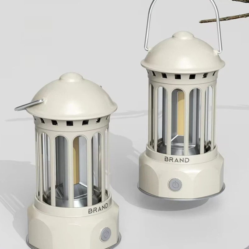 Outdoor Camping Lights - Uniwersalna Retro Lampa Kempingowa Przenośna COB