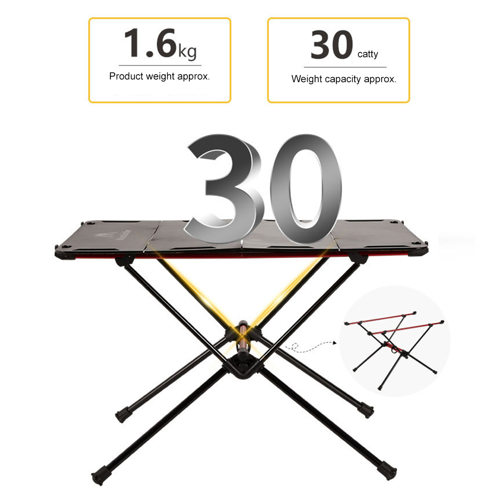 Outdoor Camping Folding Table - Składany stolik kempingowy, lekki, aluminiowy, wielofunkcyjny