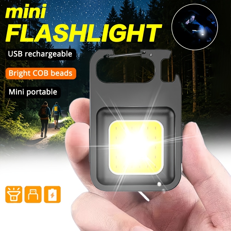 Outdoor Camping Lantern - Przenośna Latarka Brelok Mini Wielofunkcyjna Latarka