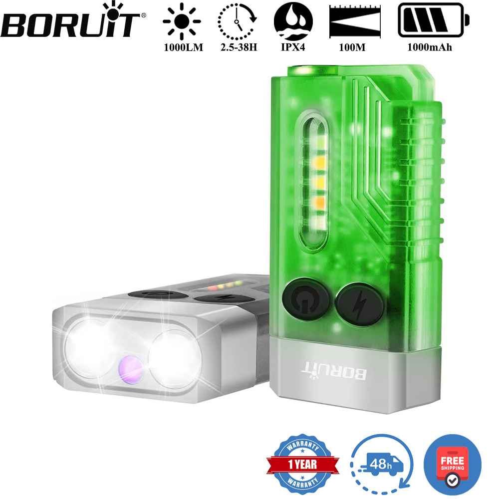 Outdoor Camping Lantern - Latarka brelok BORUiT V10 UV LED