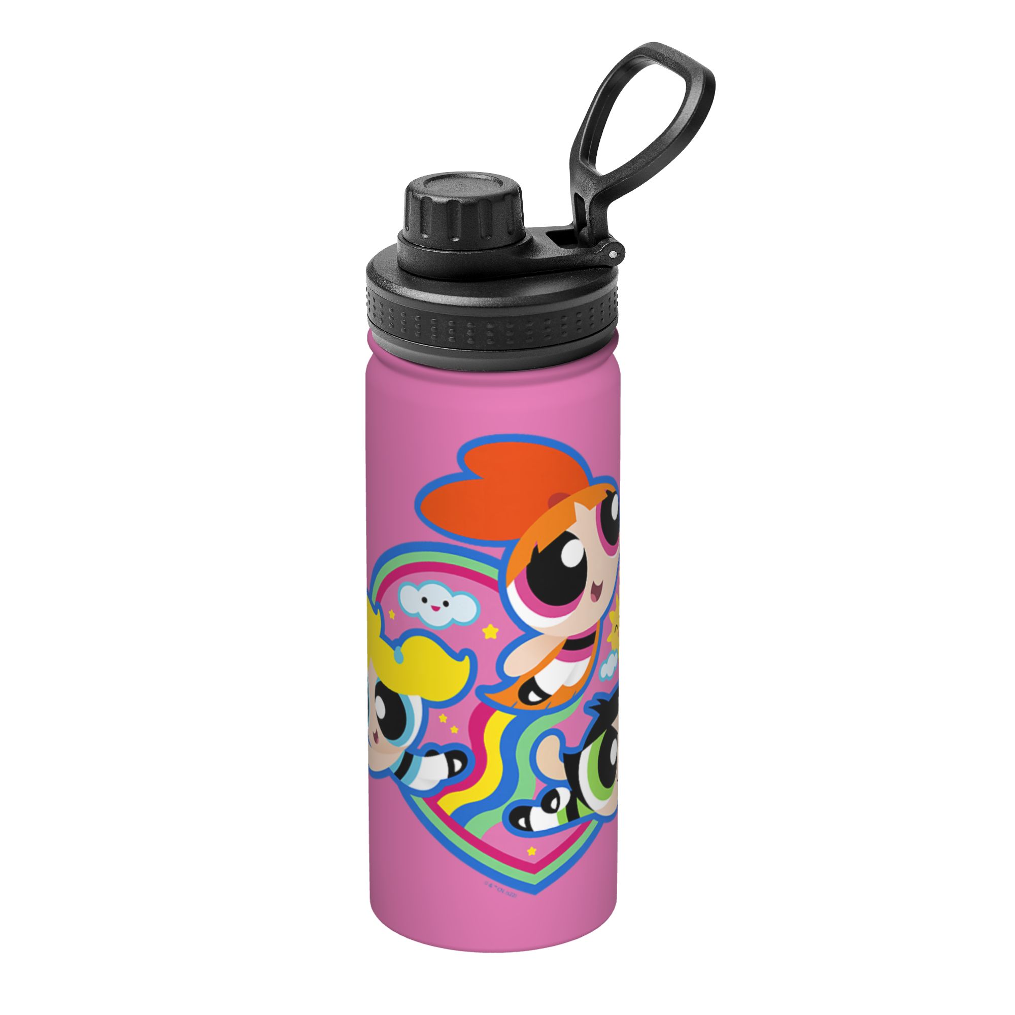 Vacuum Insulated Flask - Kubek termiczny Powerpuff Girls, izolowany, sportowy,
