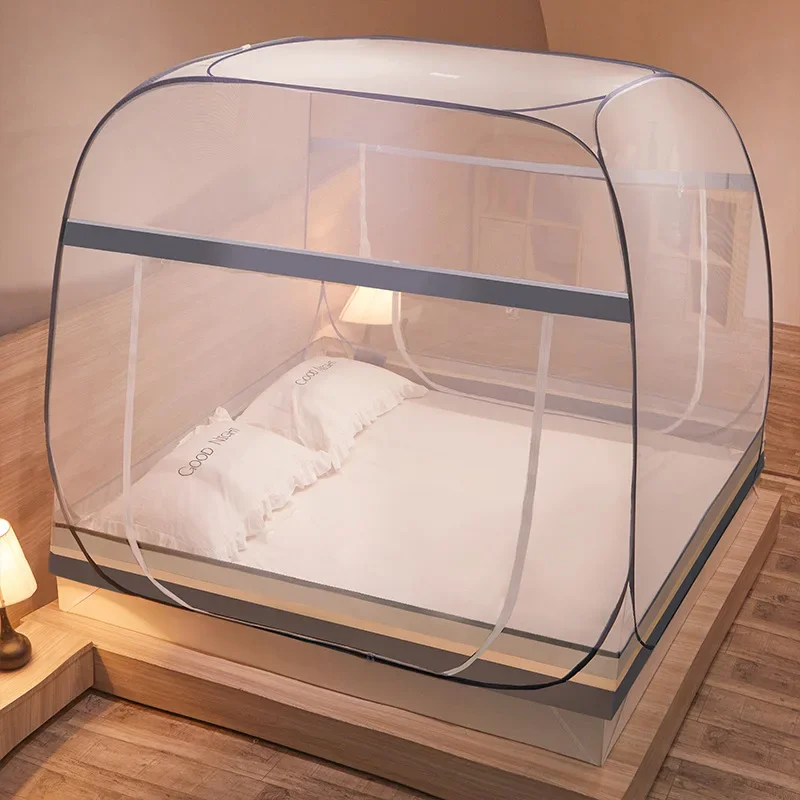 Outdoor Yurt Camping - Mongolska jurta Podwójne łóżko Moskitiera Pościel