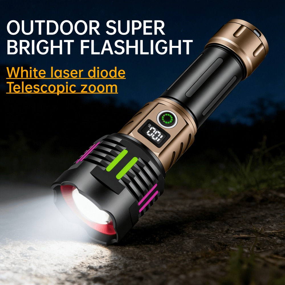 Outdoor Camping Lantern - Super Jasna Biała Latarka LED z