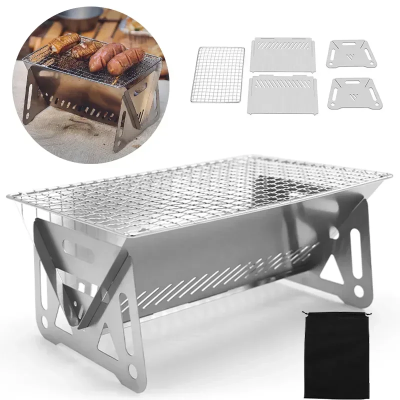 Outdoor Camping Gas Heater - Przenośny składany grill do grillowania piece