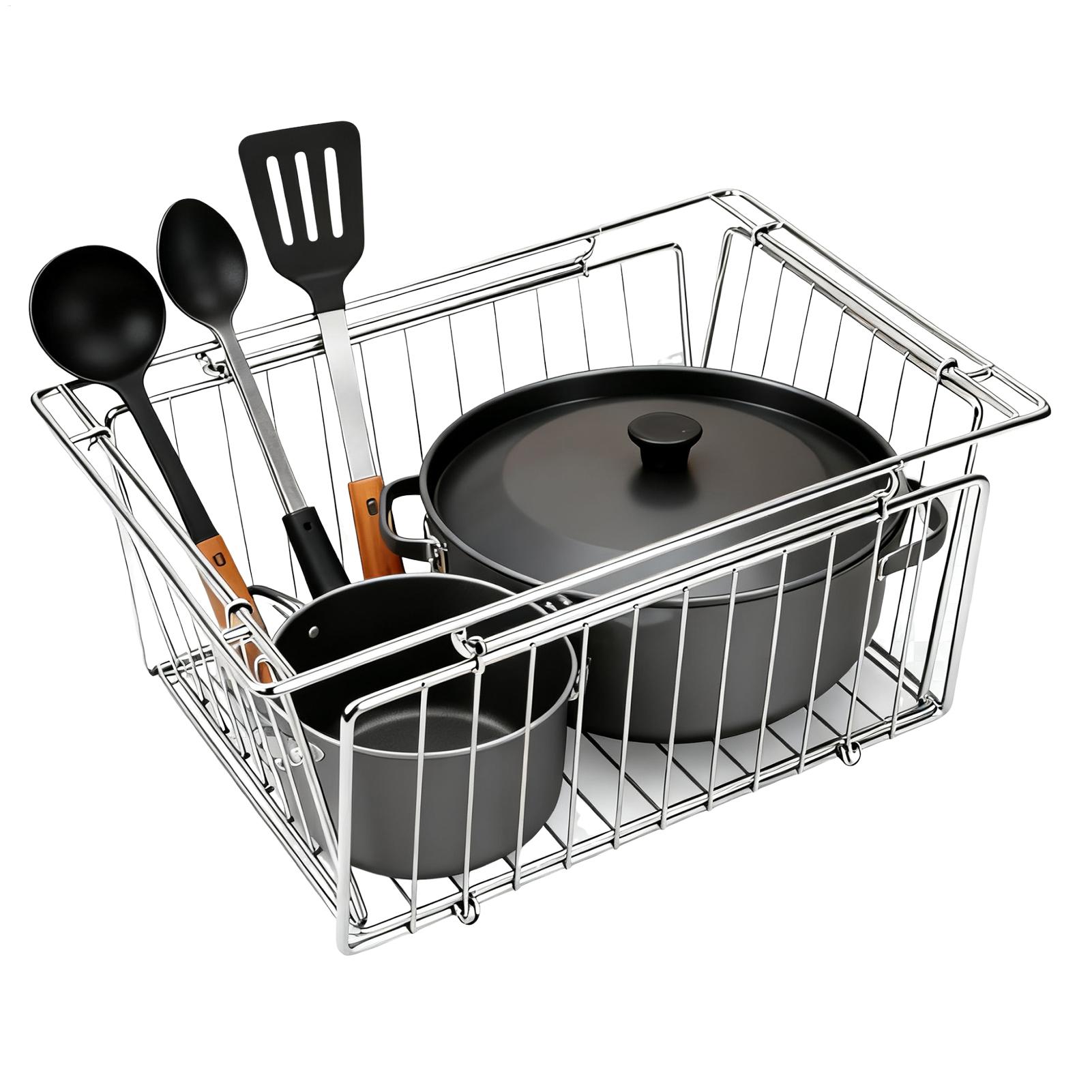 Camp Table Folding - Stół kempingowy kosz metalowy składany akcesoria