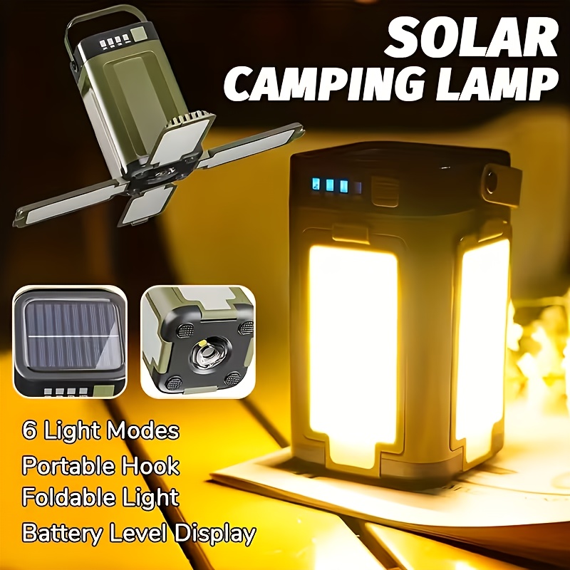 Solarna przenośna lampa kempin – Outdoor Camping Lights recenzja i cena