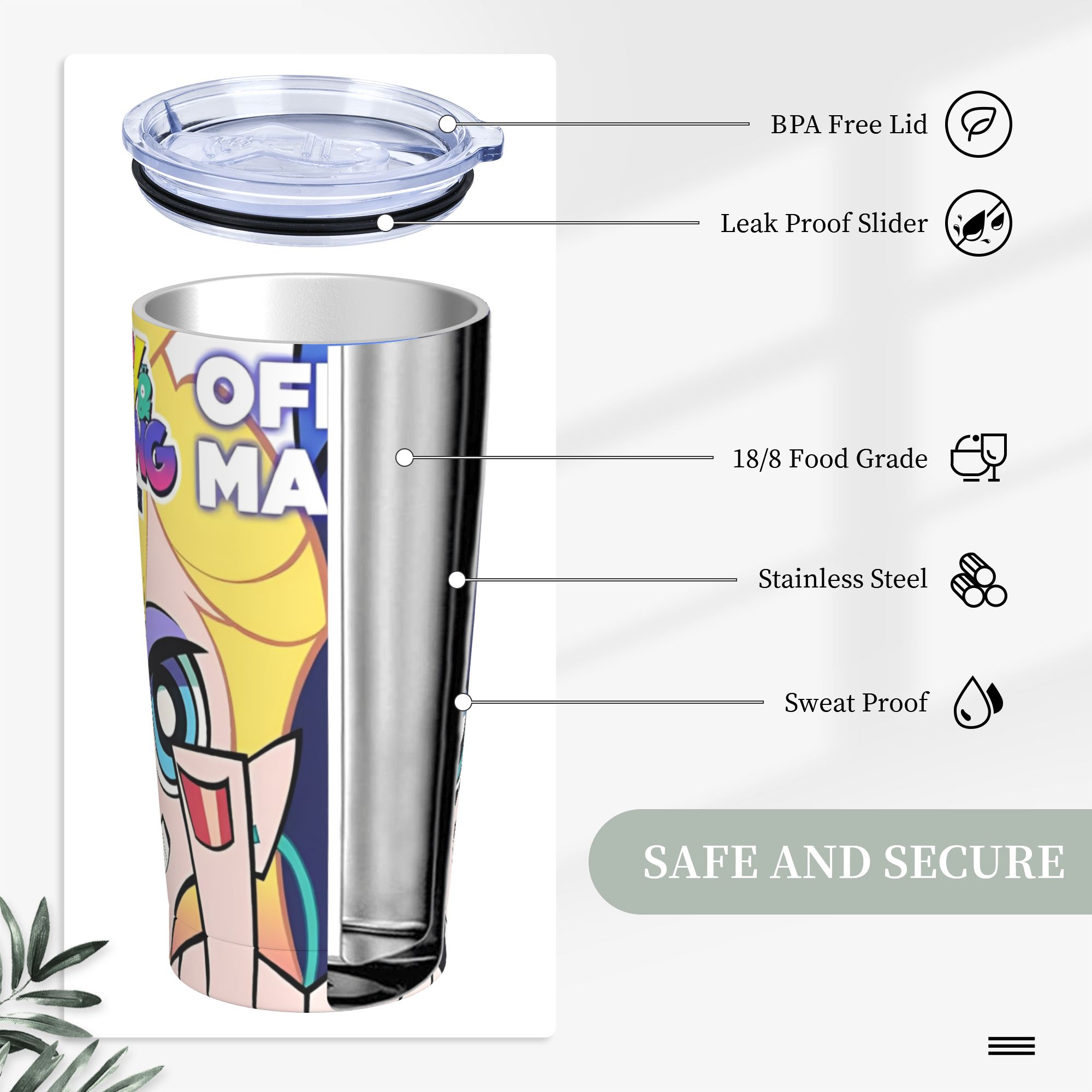 Kubek termiczny Panty Stocking – Vacuum Insulated Flask recenzja i cena