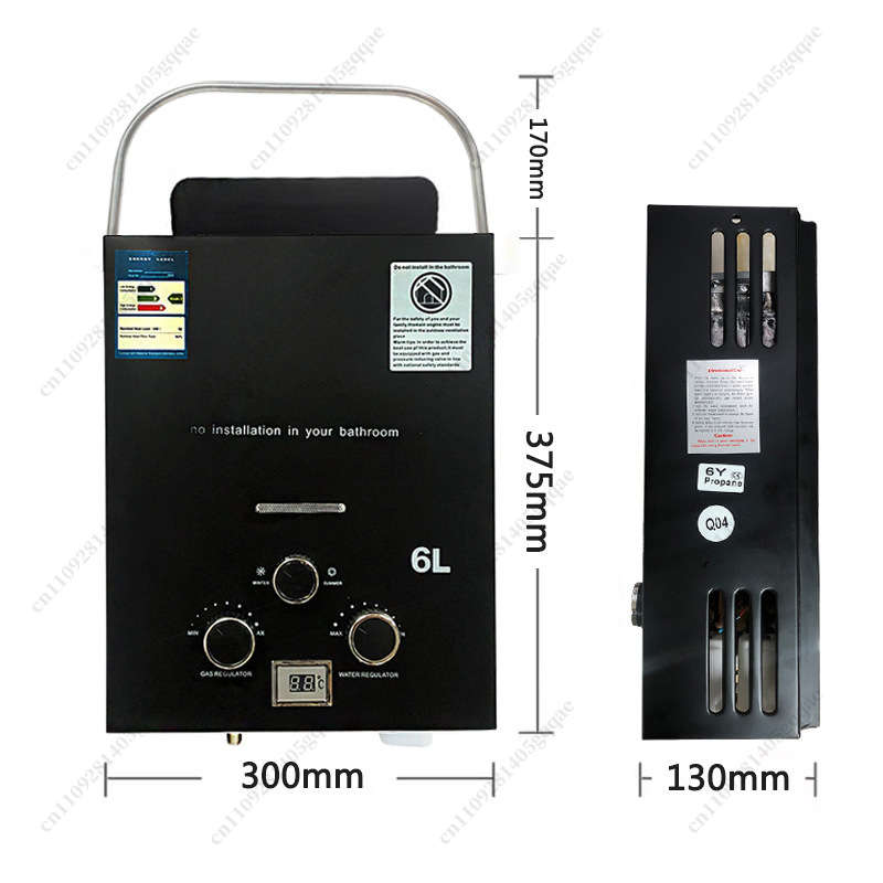 Bezprzewodowy podgrzewacz wody – Outdoor Camping Gas Heater recenzja i cena