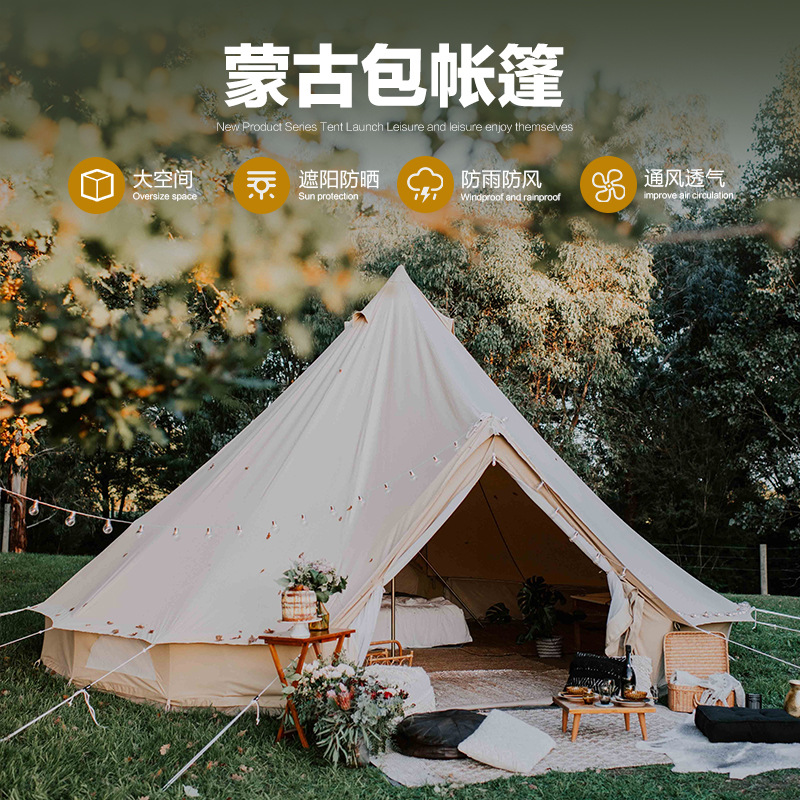 Profesjonalny namiot jurta ind – Outdoor Yurt Camping recenzja i cena