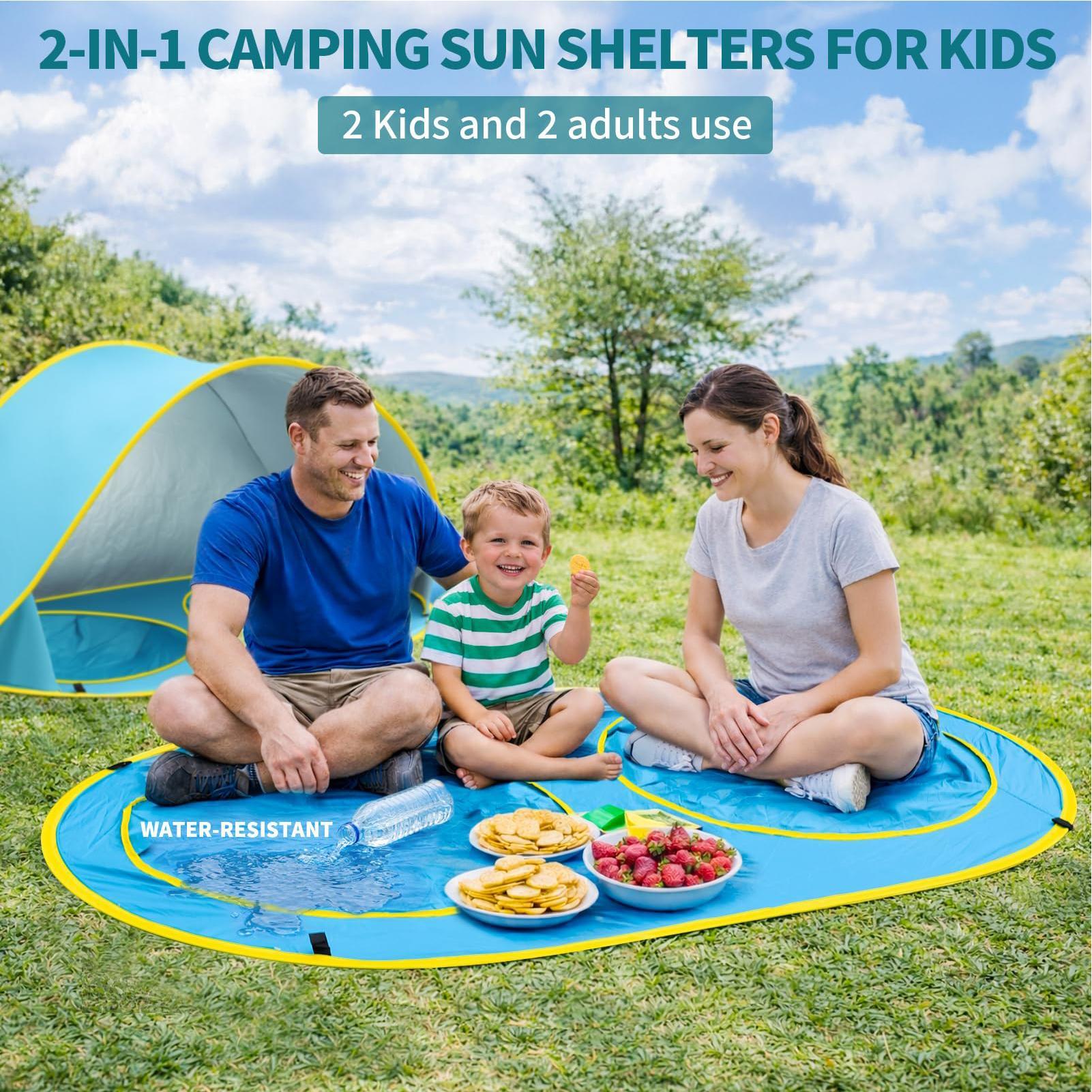Namiot plażowy dla dzieci z ba – Outdoor Camping Automatic Quick Opening Tent recenzja i cena
