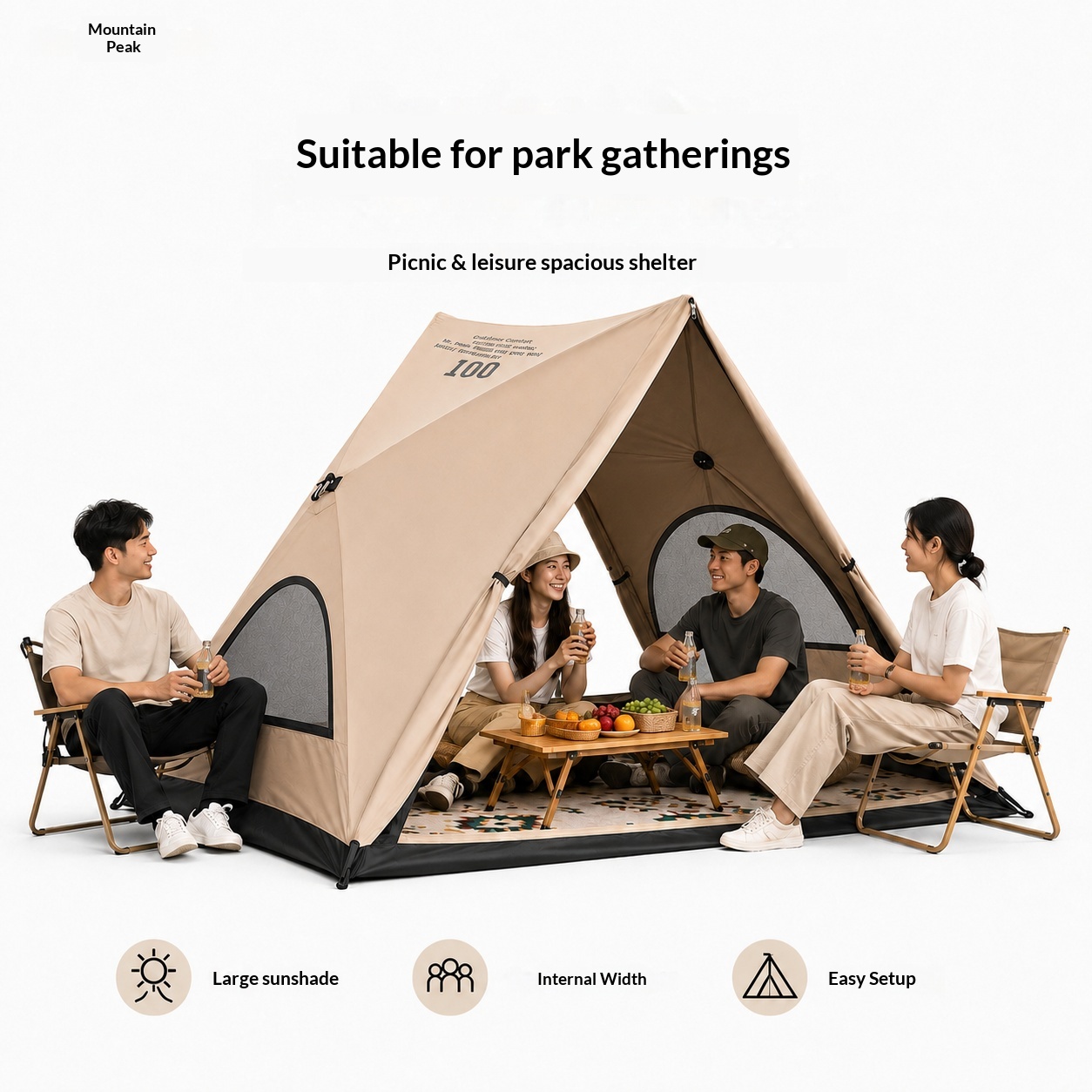 Automatyczna namiotowa trójkąt – Outdoor Camping Automatic Quick Opening Tent recenzja i cena