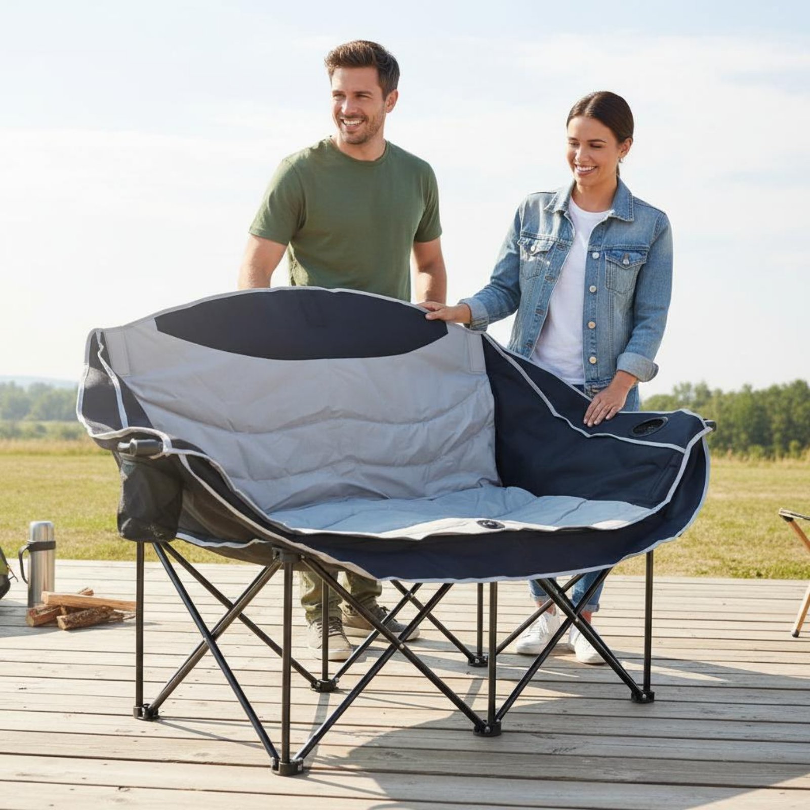 Składane krzesło kempingowe dl – Outdoor Camping Meals recenzja i cena