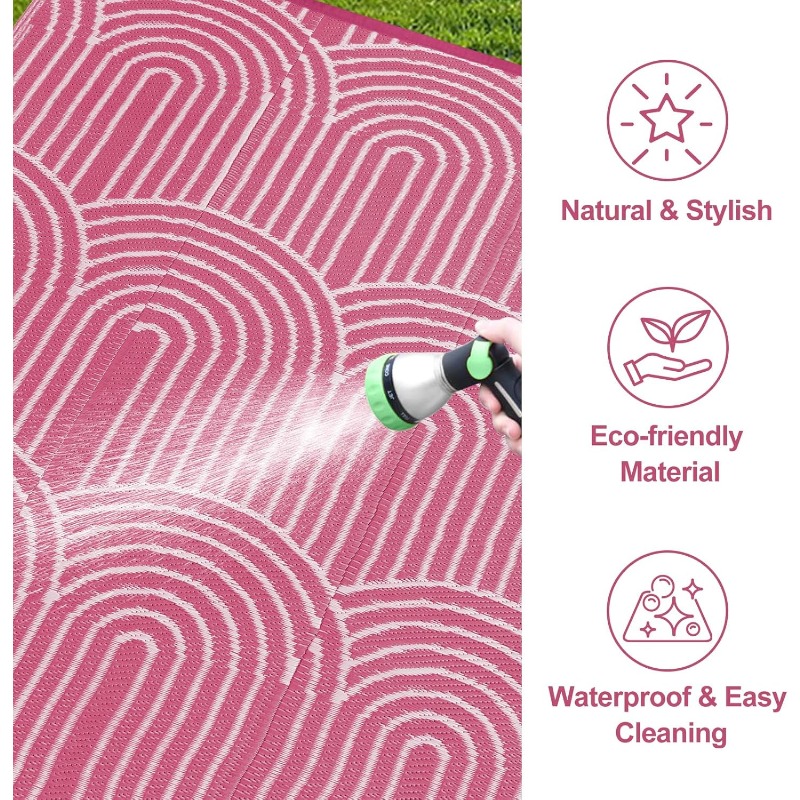 Bardzo duży dywan zewnętrzny 8 – Outdoor Camping Rugs 8X10 recenzja i cena