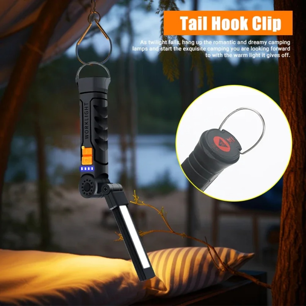 Przenośna latarka LED COB łado – Outdoor Camping Lights recenzja i cena