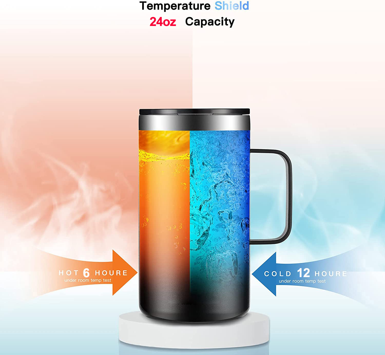 680ml kubek termiczny ze stali – Vacuum Insulated Flask recenzja i cena