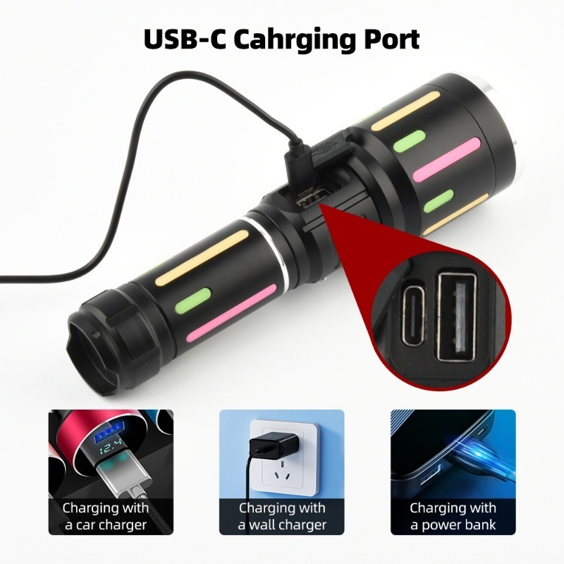 Wysokiej Mocy Biała Latarka Fl – Outdoor Camping Lights recenzja i cena