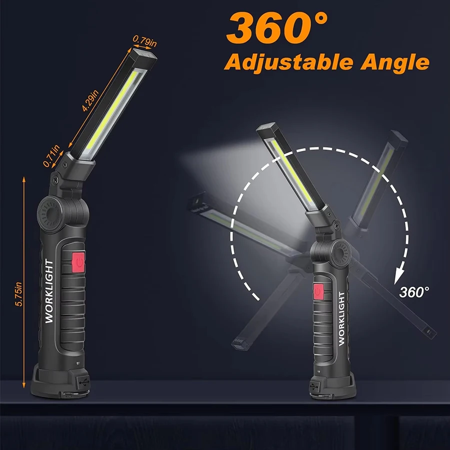 Akumulatorowa magnetyczna lamp – Outdoor Camping Lantern recenzja i cena