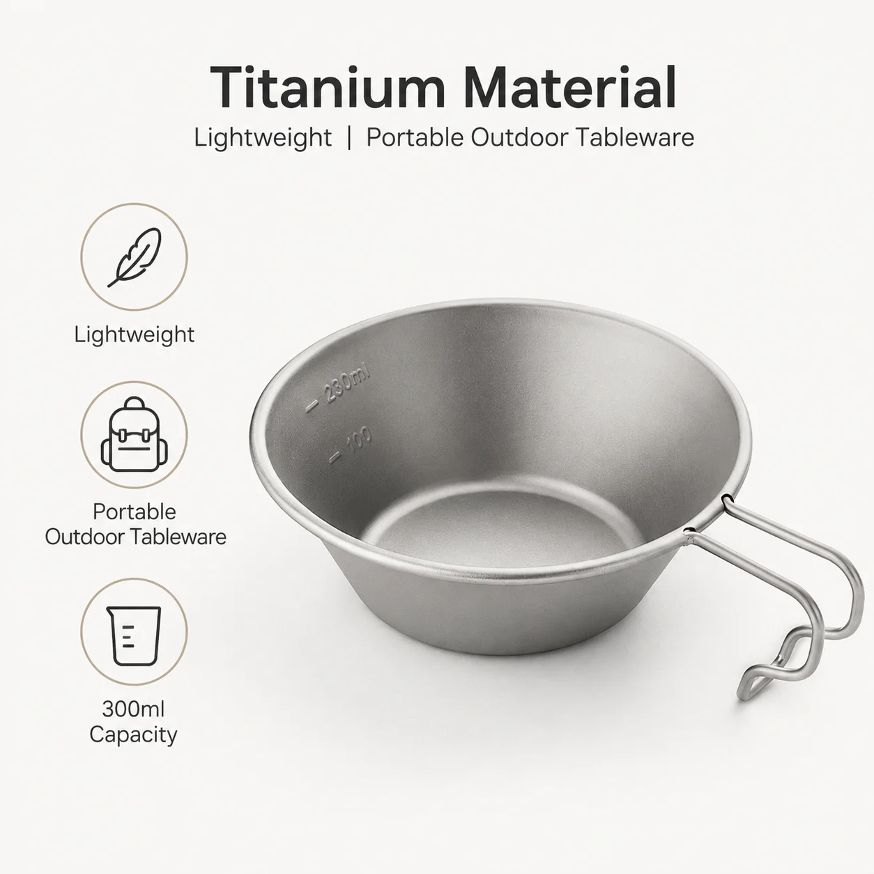 Lekki tytanowy kubek Sierra Bo – Outdoor Camping Meals recenzja i cena