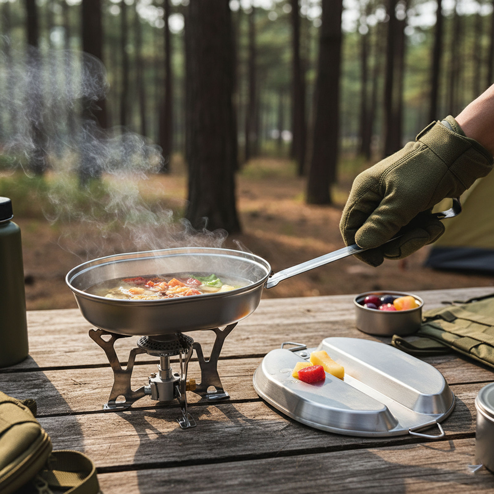 Pojemnik na posiłki kempingowe – Outdoor Camping Meals recenzja i cena