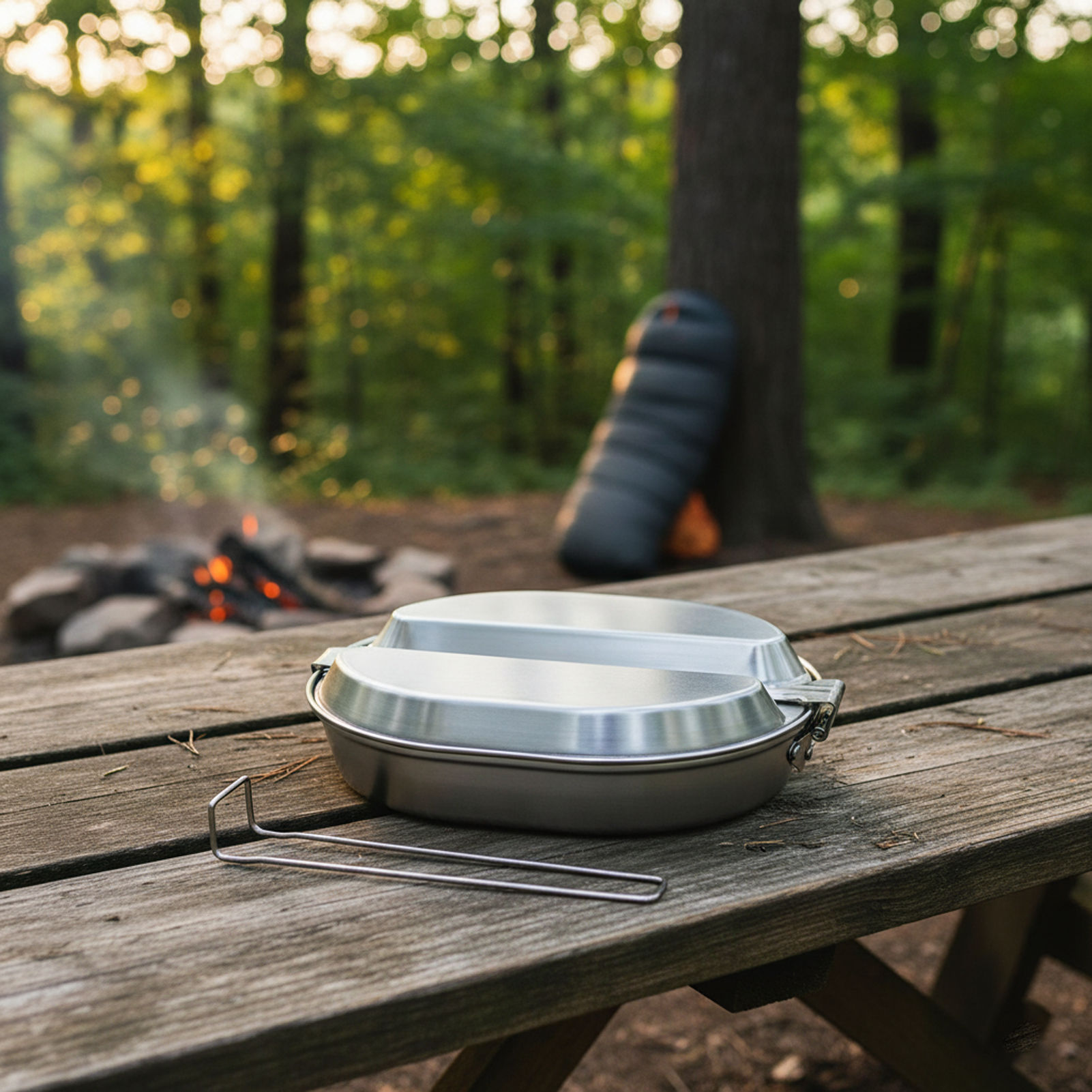 Pojemnik na posiłki kempingowe – Outdoor Camping Meals recenzja i cena