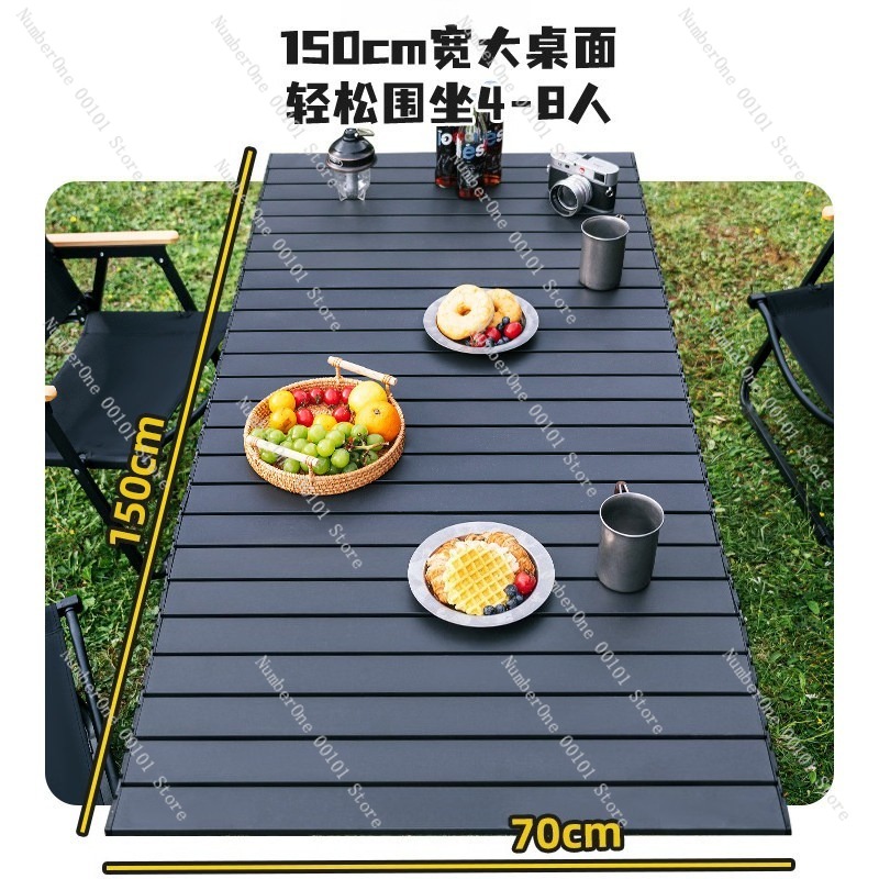 Przenośny składany stół i krze – Camp Table Folding recenzja i cena