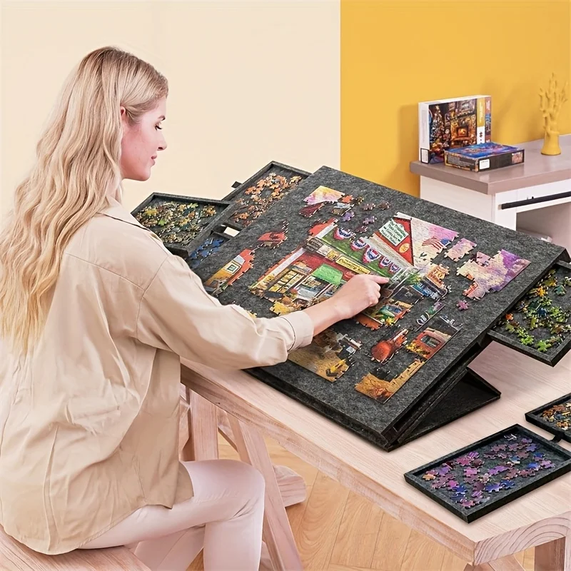 Stół do układania puzzli z 6 s – Camp Table Folding recenzja i cena