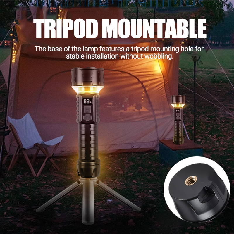 Latarka COB LED Akumulatorowa  – Outdoor Camping Lights recenzja i cena