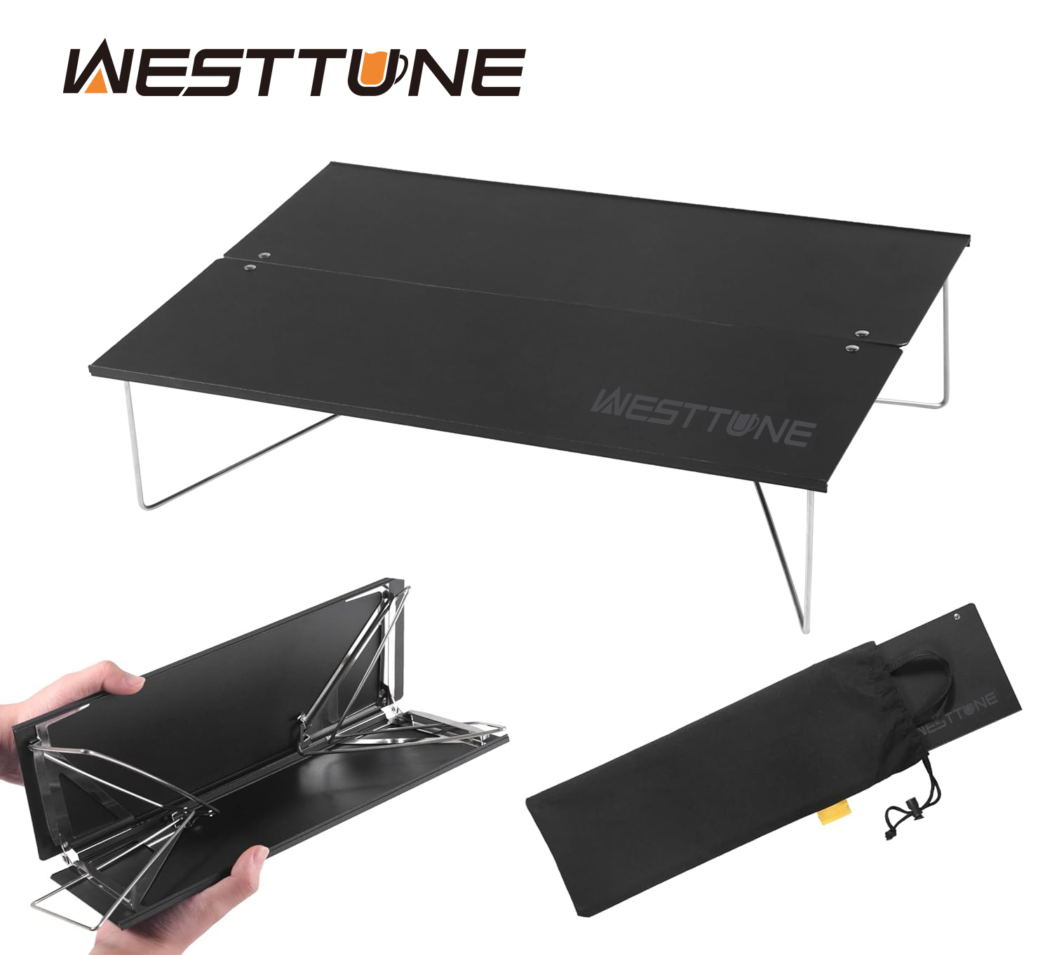 WESTTUNE Kompaktowy mini stół  – Outdoor Camping Folding Table recenzja i cena