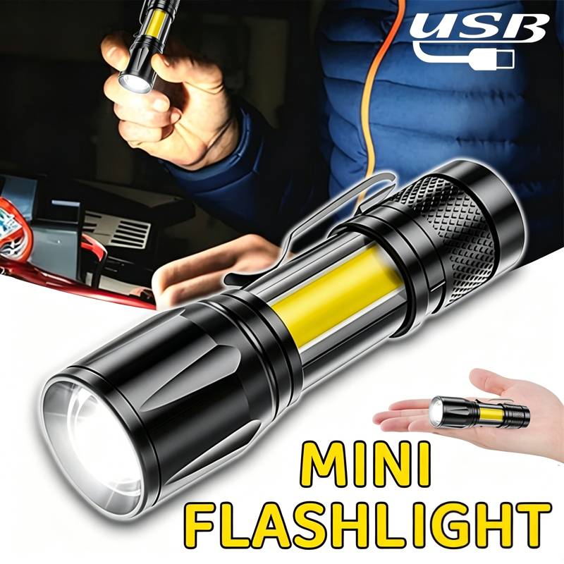 Mini Latarka LED COB, Przenośn – Outdoor Camping Lantern recenzja i cena