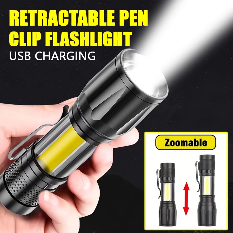 Mini Latarka LED COB, Przenośn – Outdoor Camping Lantern recenzja i cena