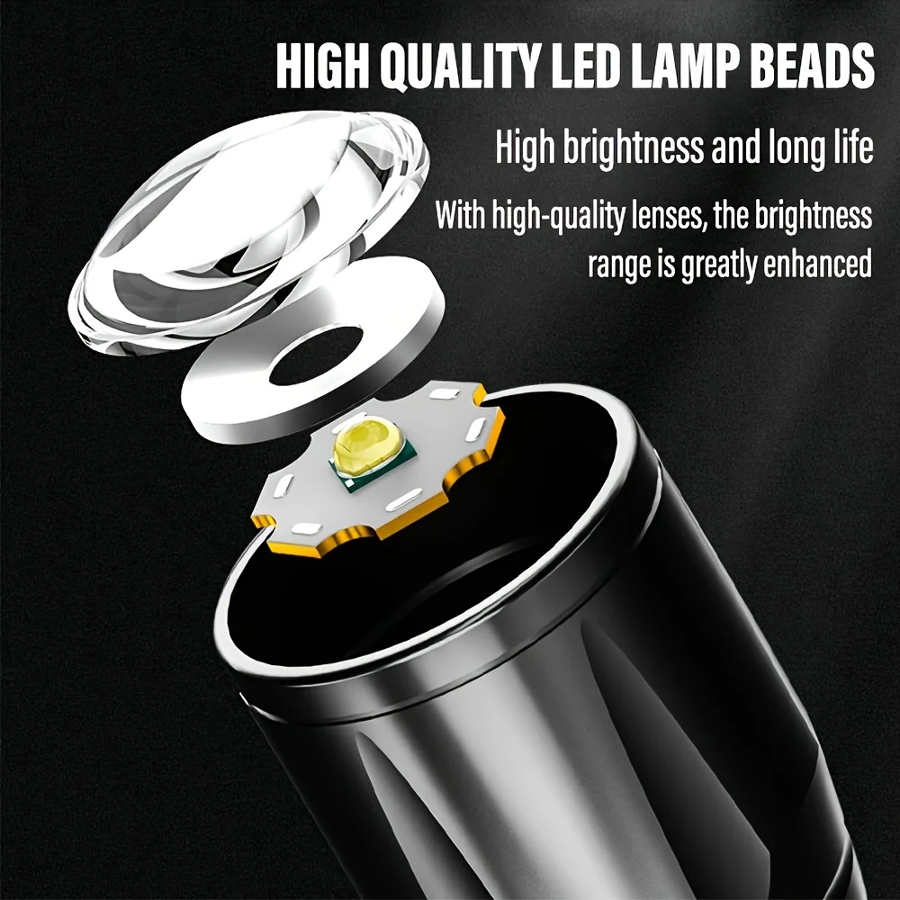 Mini Latarka LED COB, Przenośn – Outdoor Camping Lantern recenzja i cena