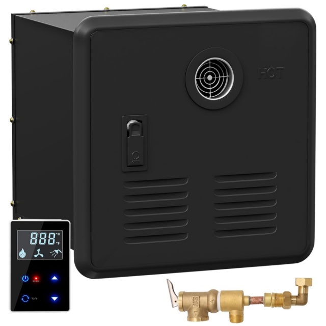 Przenośny podgrzewacz wody na  – Outdoor Camping Gas Heater recenzja i cena
