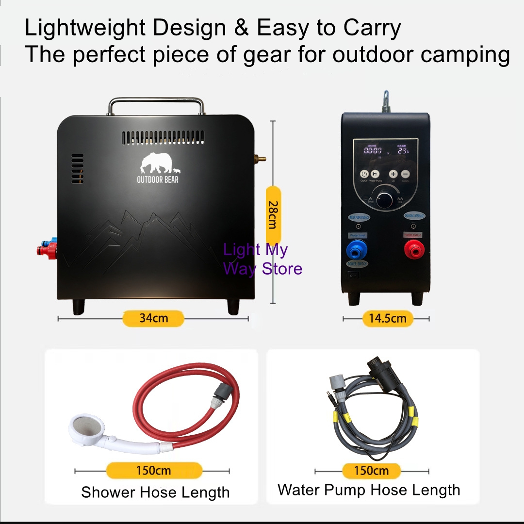 Przenośny gazowy podgrzewacz w – Outdoor Camping Gas Heater recenzja i cena
