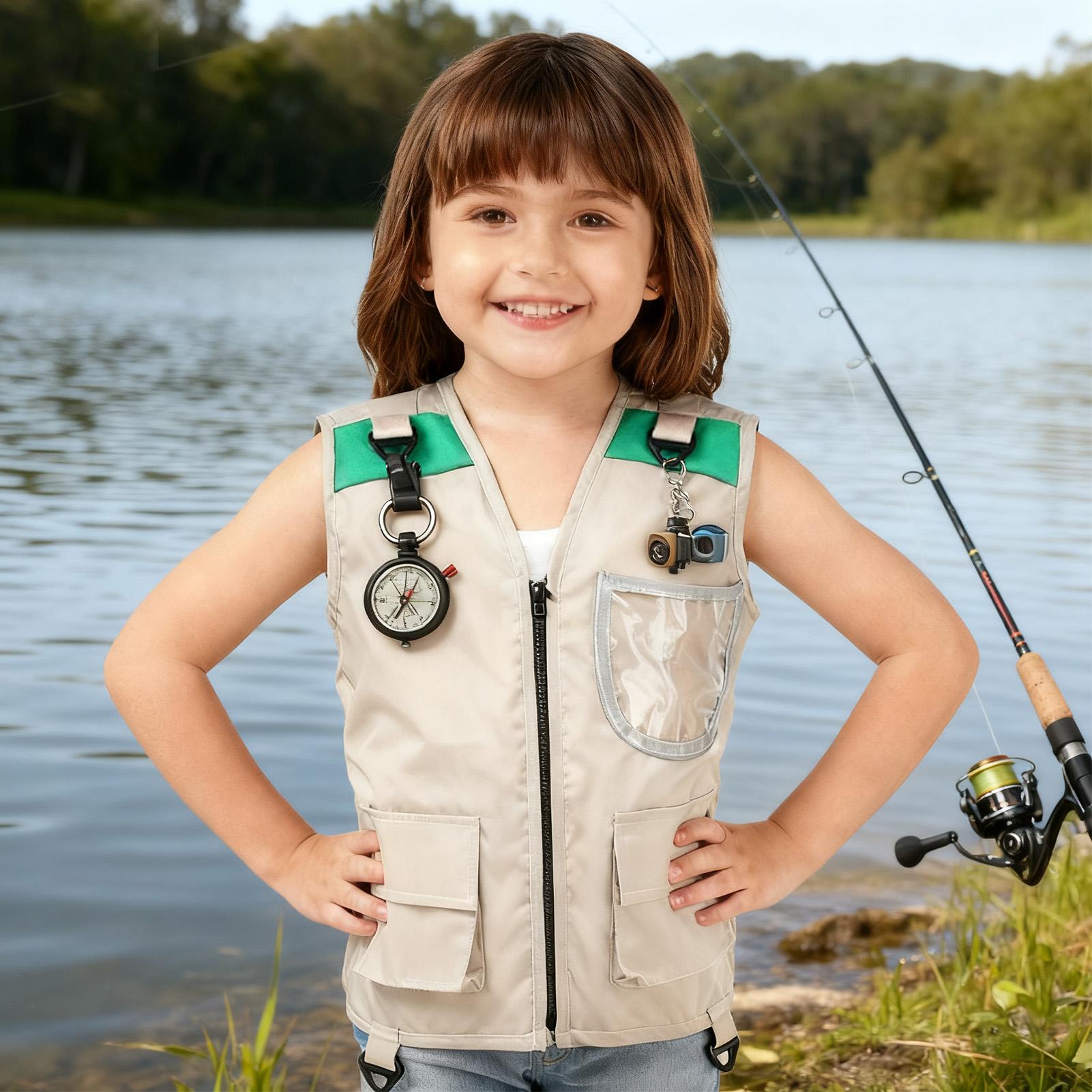 Kamizelka cargo dla dzieci, be – Outdoor Camping Activities For Kids recenzja i cena