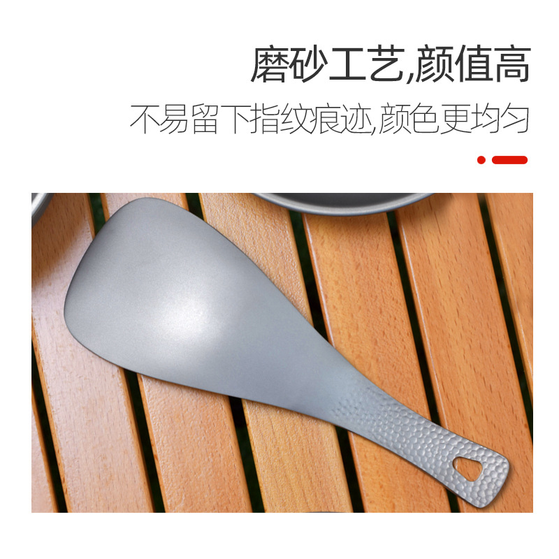 Łyżka do ryżu z czystego tytan – Outdoor Camping Meals recenzja i cena