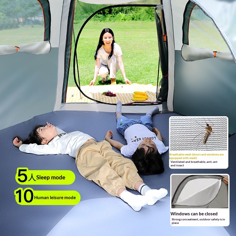 Automatyczny, pogrubiony namio – Outdoor Camping Automatic Quick Opening Tent recenzja i cena