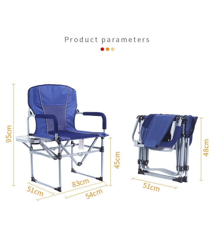Składane krzesło ze stolikiem  – Outdoor Camping Folding Table recenzja i cena