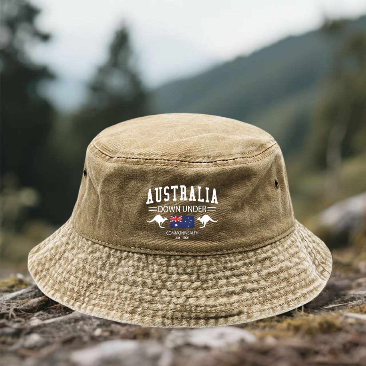 Kapelusz typu bucket hat unise – Outdoor Camping Australia recenzja i cena