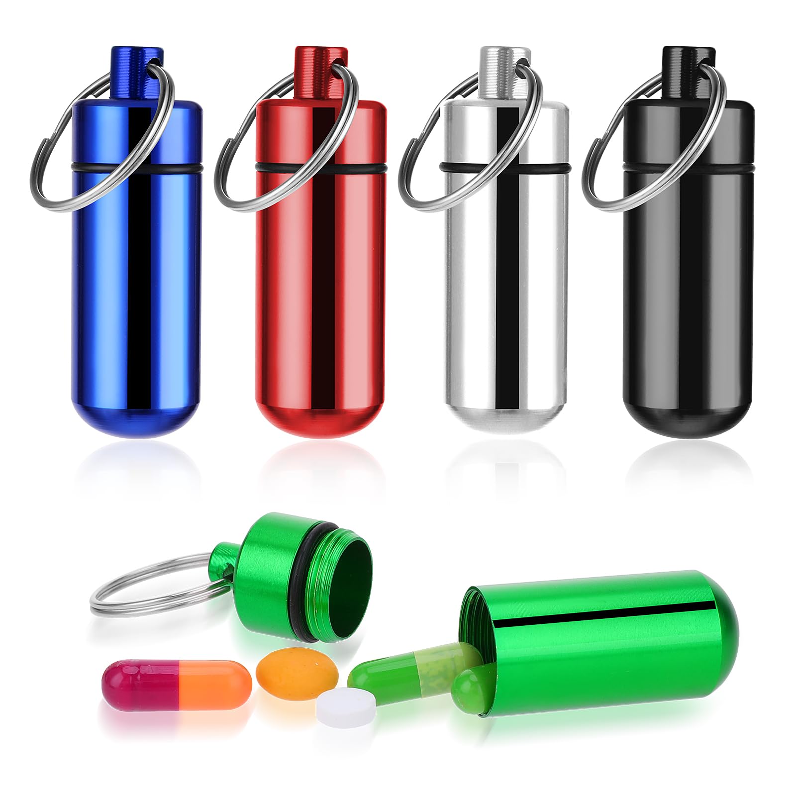 90Pcs Mini Pill Box Brelok do  – Travel Outdoor Camping Youtube recenzja i cena