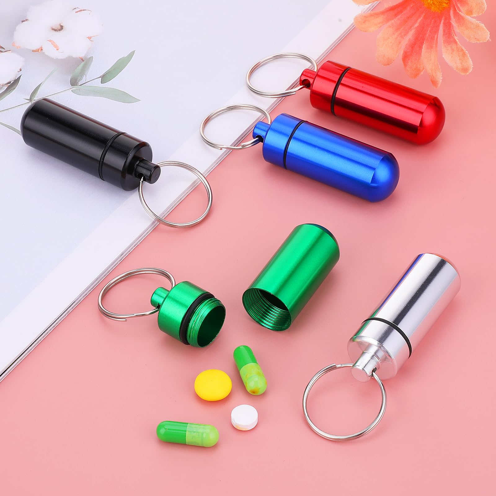 90Pcs Mini Pill Box Brelok do  – Travel Outdoor Camping Youtube recenzja i cena