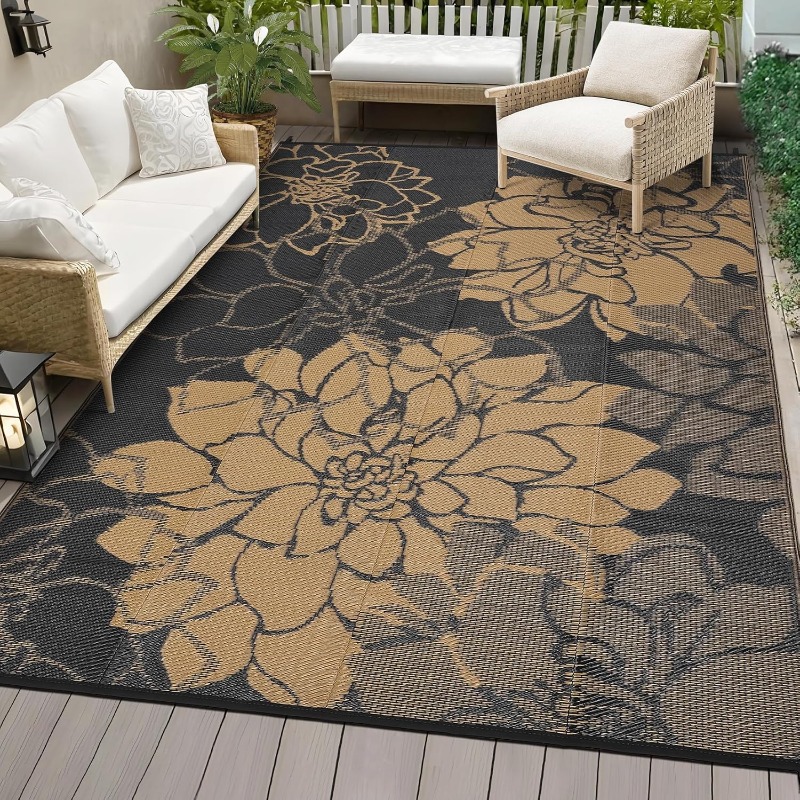Dywan zewnętrzny 8x10, wodoodp – Outdoor Camping Rugs 8X10 recenzja i cena