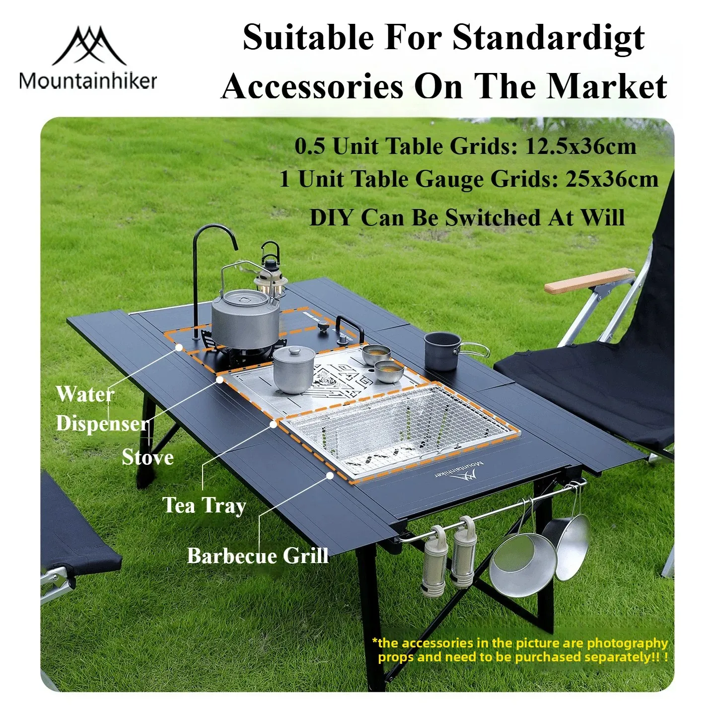 Przenośny grill kempingowy Mou – Outdoor Camping Folding Table recenzja i cena