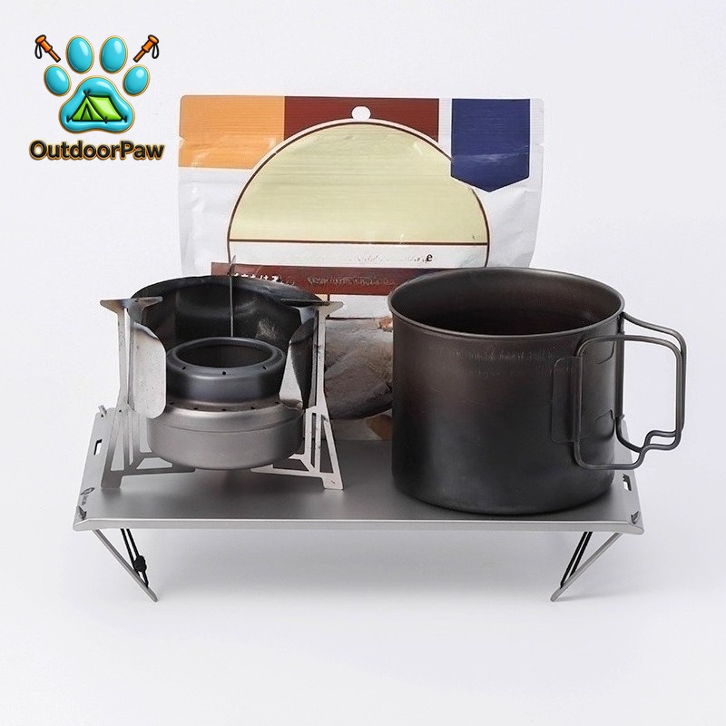 Przenośny Lekki Tytanowy Stoli – Outdoor Camping Folding Table recenzja i cena