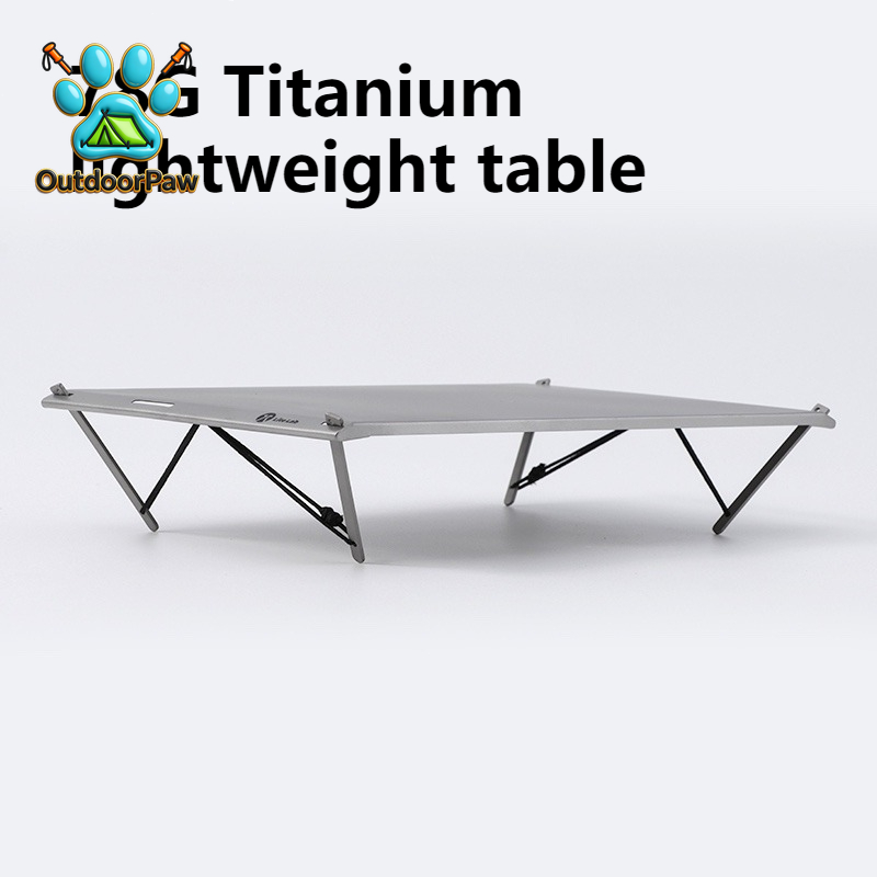 Przenośny Lekki Tytanowy Stoli – Outdoor Camping Folding Table recenzja i cena